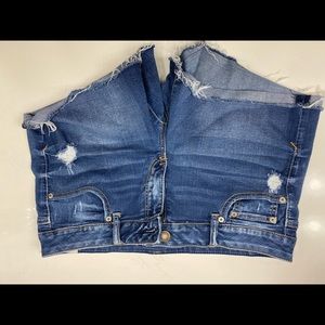 American eagle denim shorts